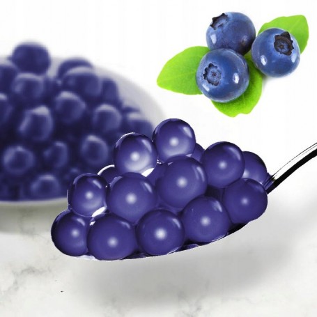 Bubble Tea popping boba pearls 450g x 12pcs | Blueberry