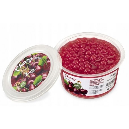 Popping boba kulki do Bubble Tea 450g x 12 szt | Wiśnia
