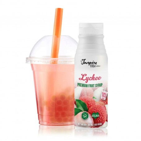 Syrup for Bubble Tea & desserts 300ml x 12pcs | Lychee