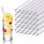 Glass straws | 20cm | 100pcs
