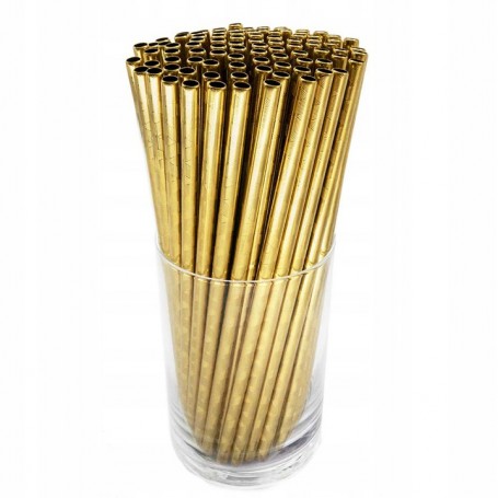 Metal straws | 24cm | 100pcs