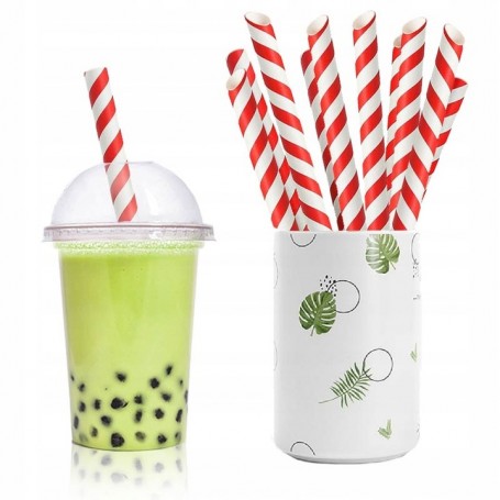 Paper straws Bubble Tea sharpened | 1600pcs
