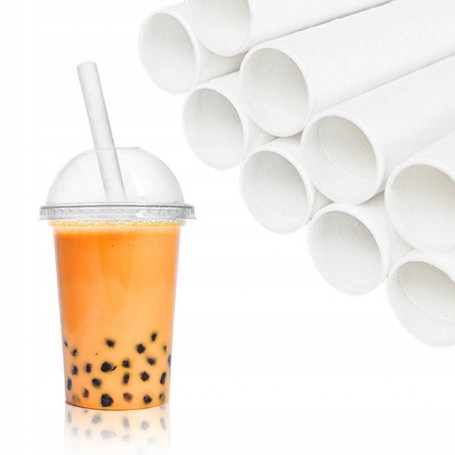 Bubble Tea paper straws | 20cm | 1600pcs