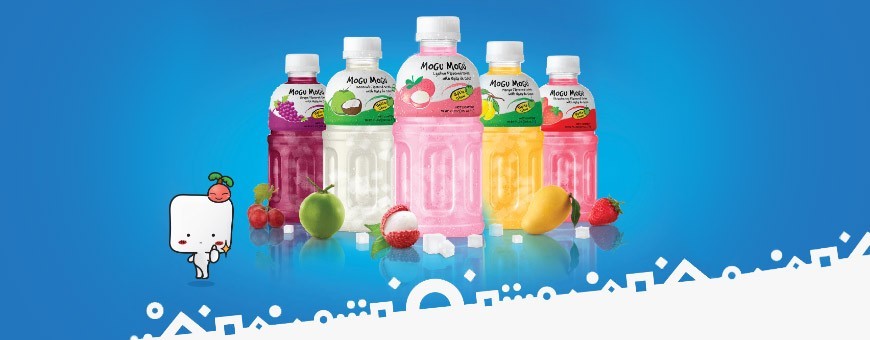 Mogu Mogu: Juice & Nata de Coco. Delicious tropical flavor! Coldsea