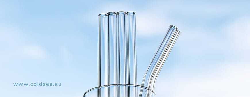 DrinkingStraws.Glass Classic Straight Glass Straw - Standard 8